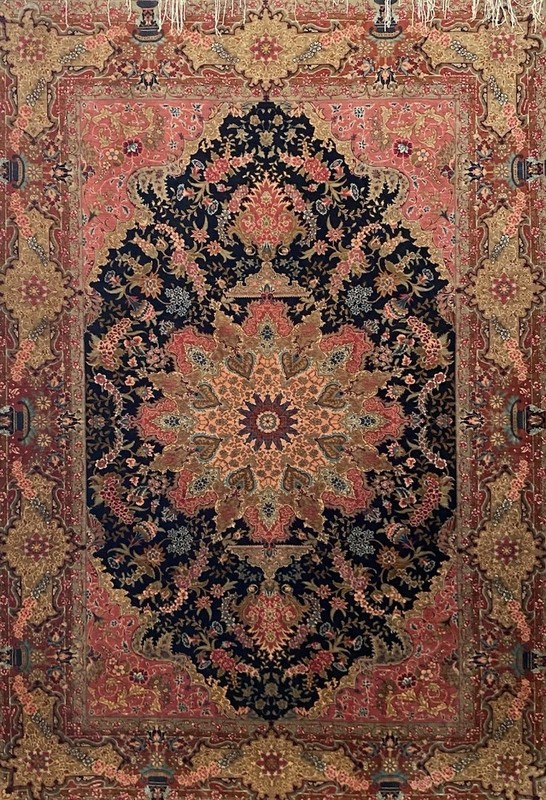 Turkish Hereke PURE SILK Rug 1600 KPSI MASTERPIECE MUSEUM GRADE SIGNED FRAMED gallery