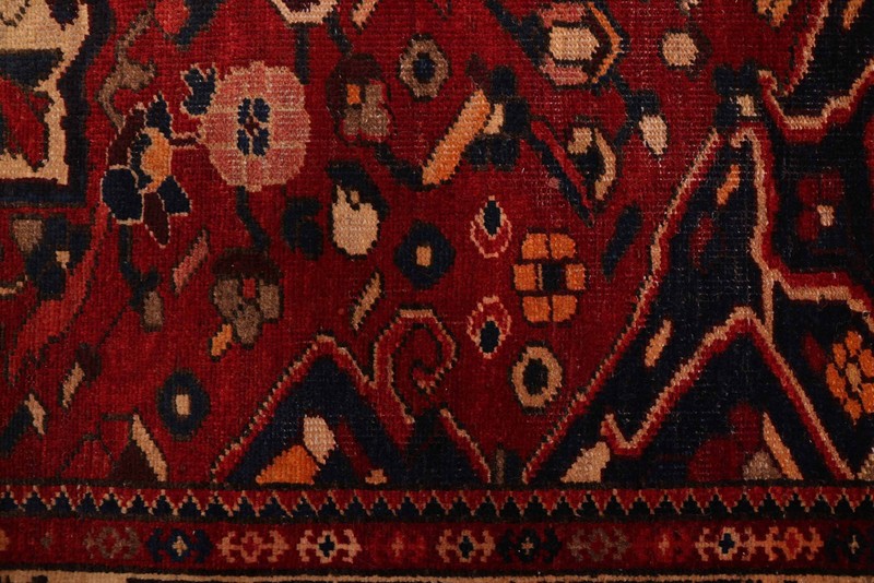 Traditional Vintage Hand-Knotted Oriental Carpet 4'11" x 6'11" Wool Area Rug gallery