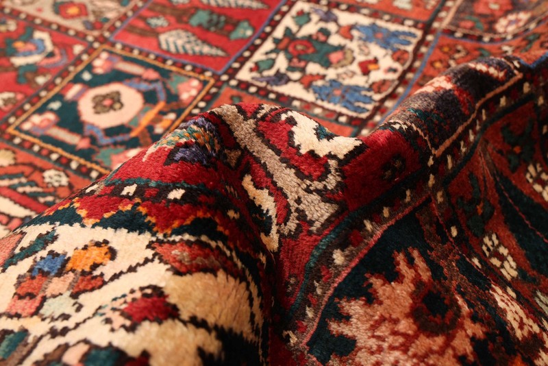 Vintage Hand-Knotted Area Rug 4'7" x 6'6" Traditional Wool Carpet gallery