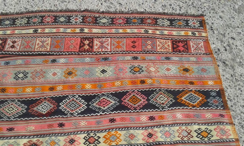 rugs for living room, kelim Teppich, Tapis, Area Kilim Rugs, 5'1"x 6'6" ft, gallery