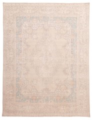 Vintage 9’8″ x 12’6″ Traditional Hand Knotted Vegetable Dye Wool Area Rug