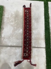 Antique Unique Russian Bokhara Rug Approx 5 in x 4 ft Handmade