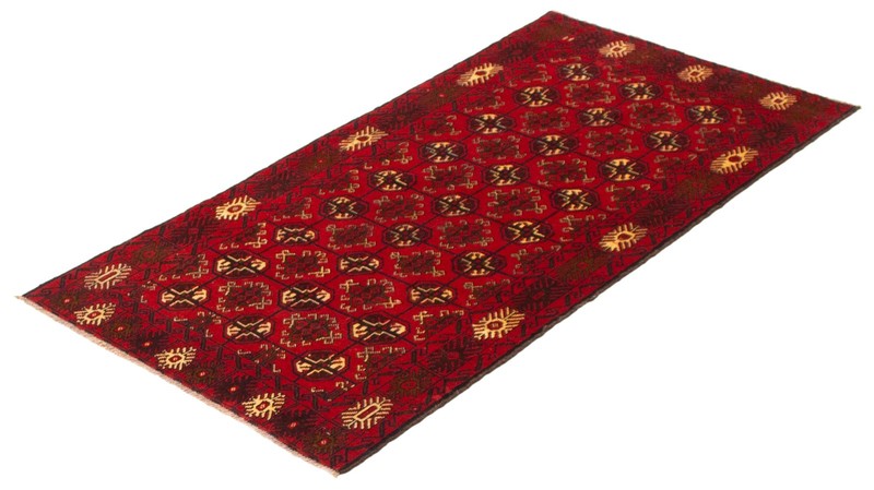 Vintage Hand-Knotted Carpet 3'5" x 6'6" Traditional Oriental Wool Area Rug gallery