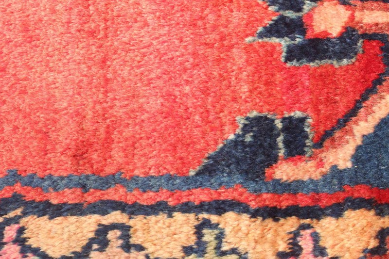 Vintage Hand-Knotted Area Rug 4'3" x 7'1" Traditional Wool Carpet gallery
