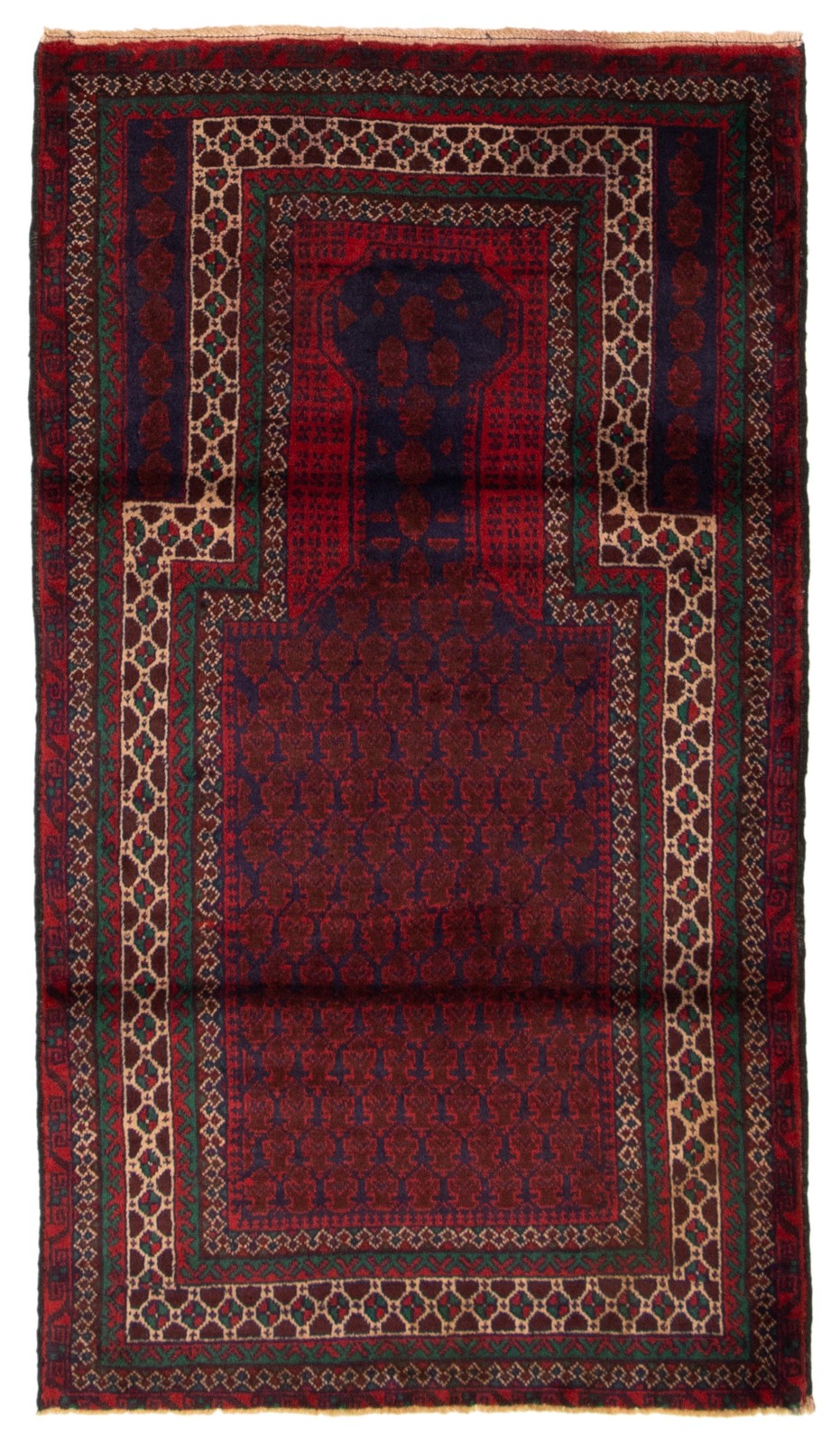 Vintage Traditional Hand-Knotted Area Rug 2'10" x 5'0" Oriental Wool Carpet gallery
