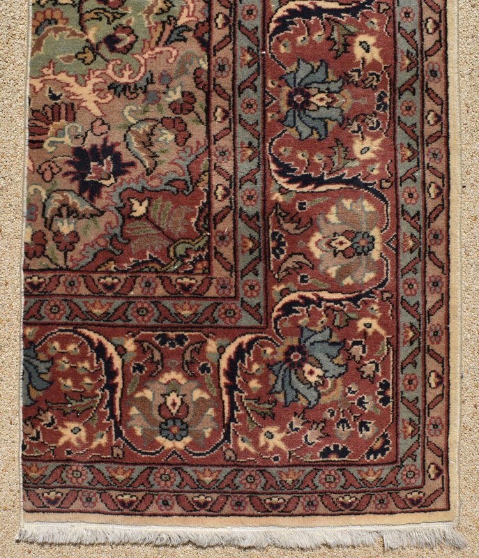 Turkish Rug 1x6ft Handwoven Oriental Carpet 58x196cm Runner Fragment Kitchen Rug gallery