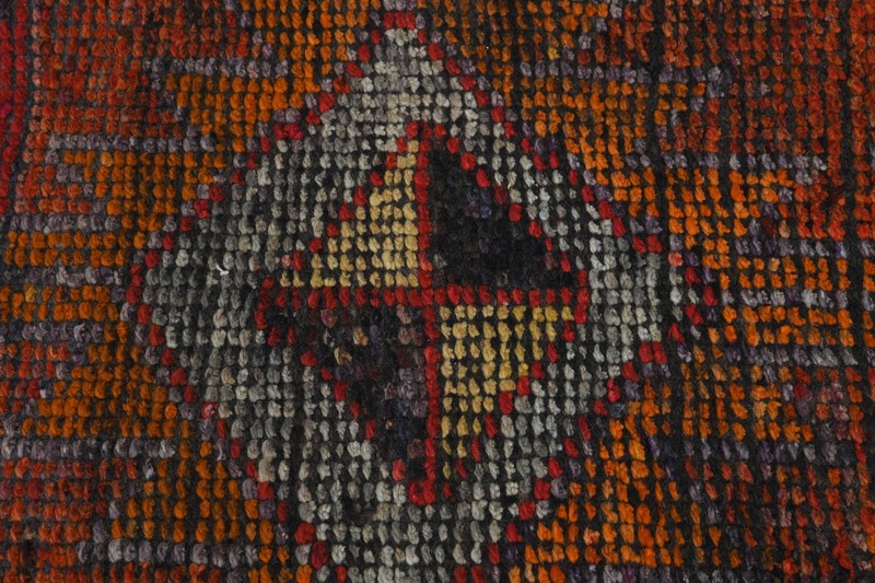3x9 runner rug handmade vintage turkish rug runner oushak oriental carpet,300 gallery