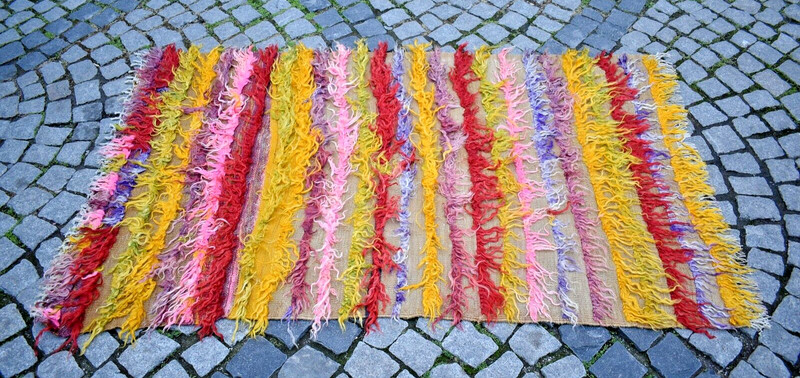 Turkish Tulu Rug 43'' x 71'' Vintage Angora Mohair Tulu Rug Home Decor Area Rug gallery