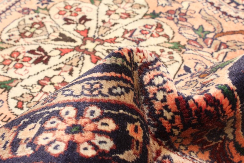 Vintage Traditional Hand-Knotted Area Rug 3'3" x 5'5" Oriental Wool Carpet gallery