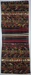 Vintage Handwoven Cicim Saddlebag (Heybe), South Anatolia Tribal Textile