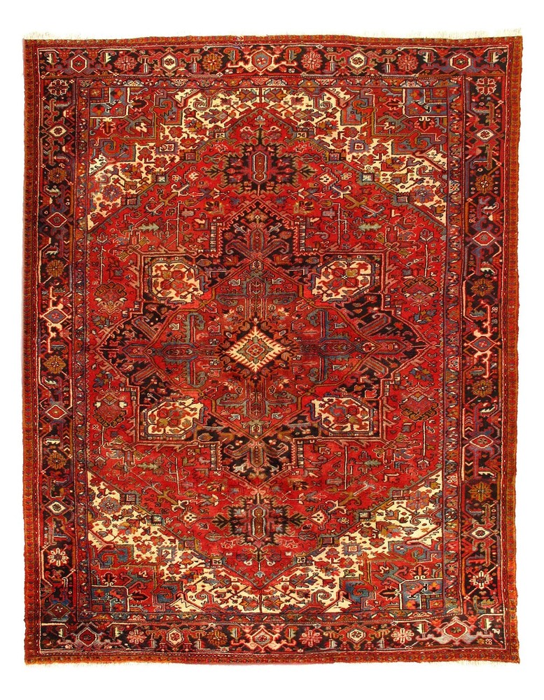 Antique heriz 9'7'' X 12'7''