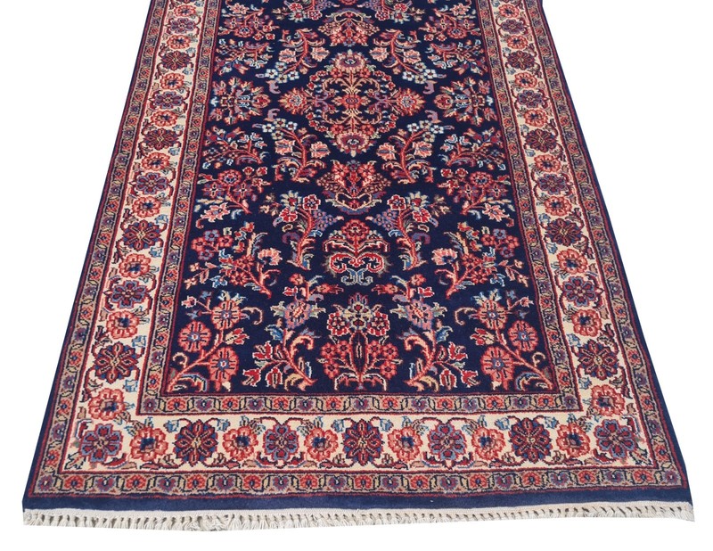 Amazing Hand Knotted Vintage Tribal Saroukh Wool Area Rug 5.3 x 2.11 Ft gallery