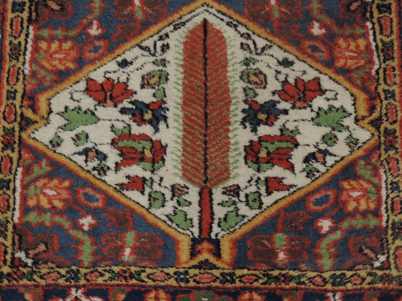 3x5ft. Handmade Indo Bijar Wool Rug gallery