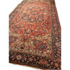 Antique Hand Knotted Heriz 10'9'' X 22'1'' gallery