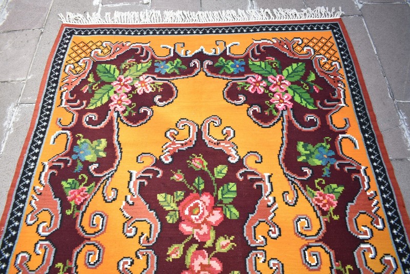 Vintage Caucasian Rug 64'' x 98'' Home Decor Rug Rare Colors Karabakh Wool Rug gallery