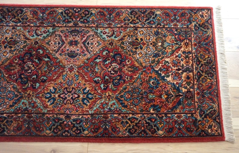 KARASTAN RUG RUNNER MULTICOLOR PANEL KIRMAN #700/717 2'6"x12' gallery