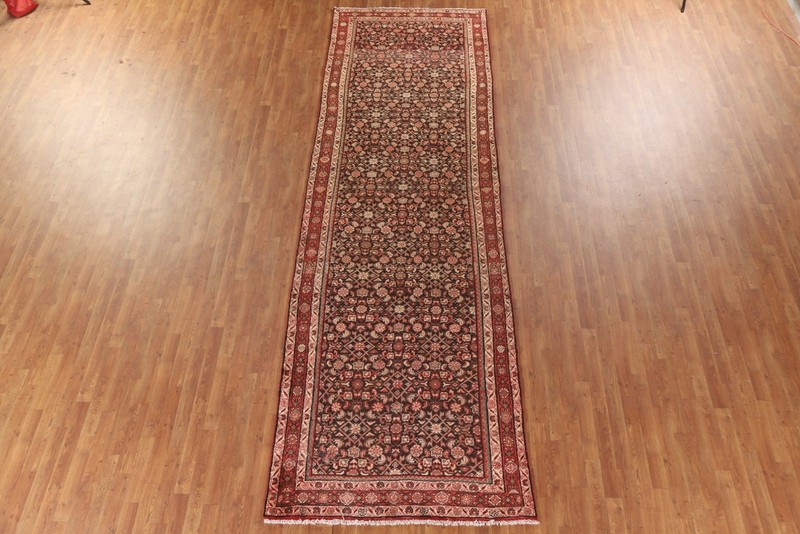 Vegetable Dye 14 ft Runner Rug 4x14 Wool hand-knotted Traditional Hallway Carpet gallery