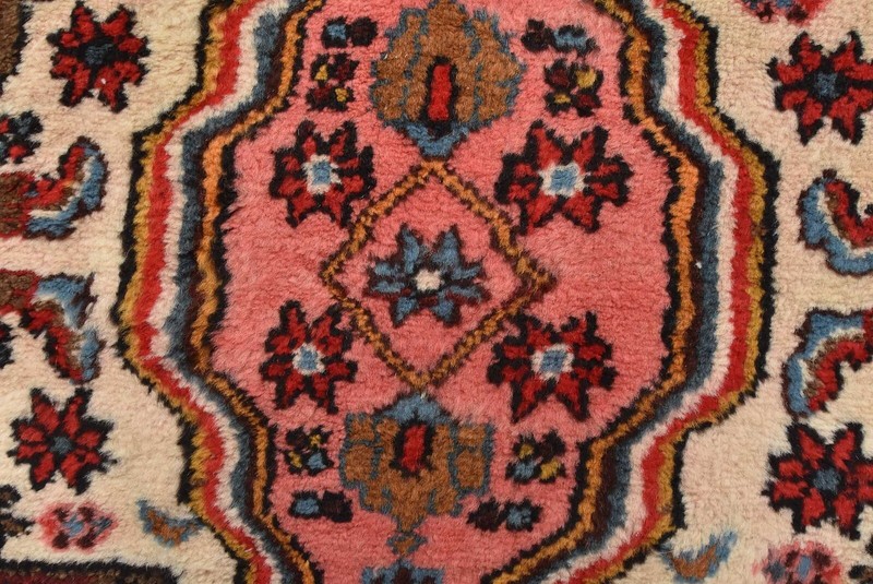 Vintage Tribal Oriental Runner 3’7” x 13’3” Blue Wool Hand-Knotted Area Rug gallery