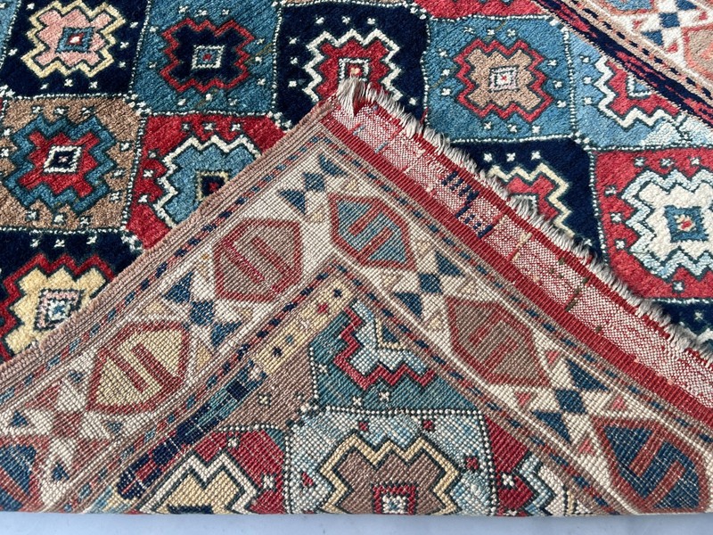 COLLECTORS' ITEM Stunning Natural Vegetable Dye Super Fine Quality Shirvan Rug gallery