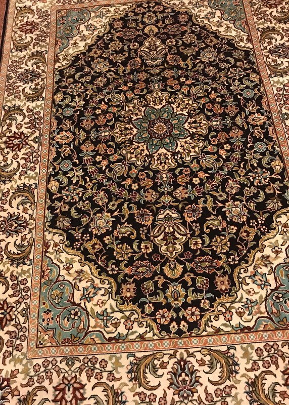 AN AWESOME DESIGN SILK RUG gallery