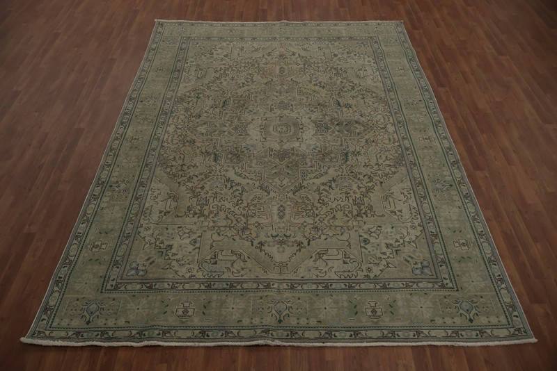 Ornate Living Room Area Rug 8x11 with Traditional Medallion Design Handmade Rug gallery