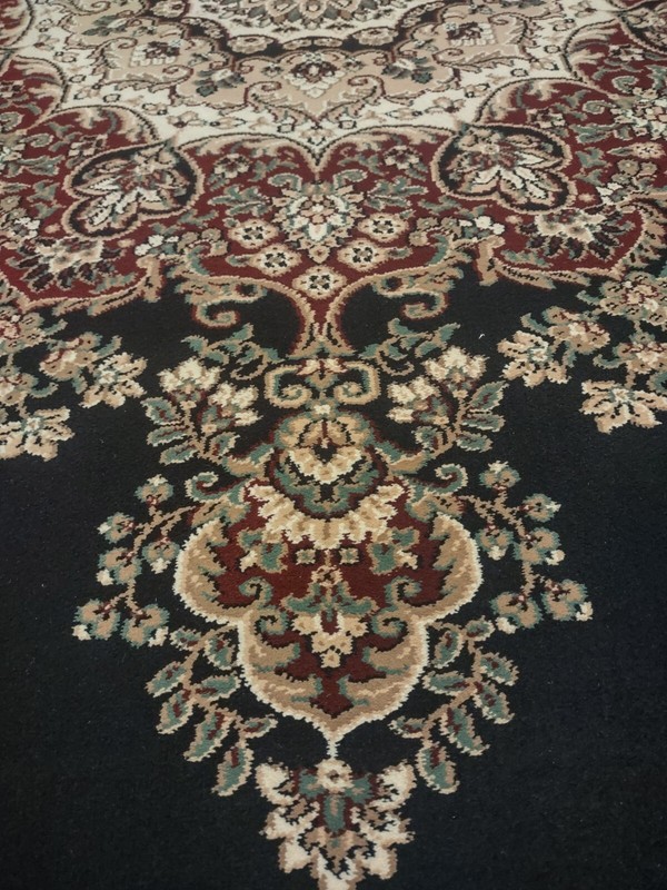 Karastan Rug 7'7" x 5'4" Wool Machine Made Rug *Read Description* Free Shipping gallery
