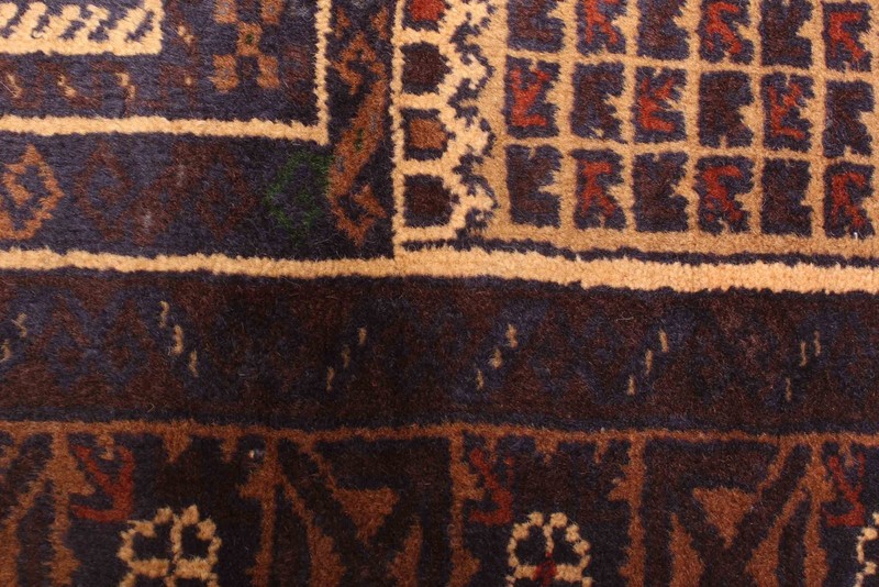 Vintage Hand-Knotted Carpet 2'8" x 4'6" Traditional Oriental Wool Area Rug gallery