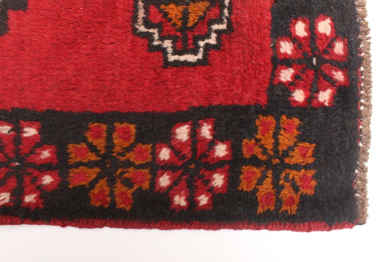 Vintage Traditional Hand-Knotted Area Rug 3'7" x 6'6" Oriental Wool Carpet gallery