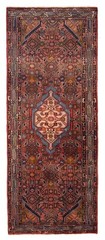 2’8″ x 6’7″ Vintage Hand-knotted Runner Rug Traditional Oriental Wool Carpet