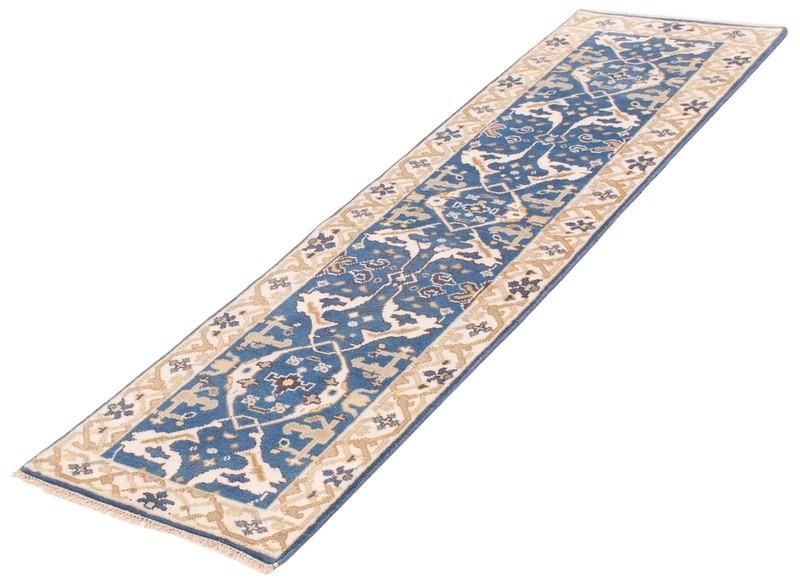 2'7" x 9'7" Vintage Hand-knotted Runner Rug Traditional Oriental Wool Carpet gallery