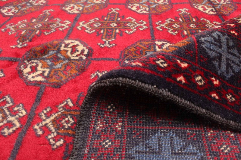 Vintage Hand-Knotted Area Rug 3'7" x 5'11" Traditional Wool Carpet gallery