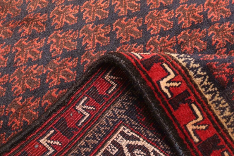 Vintage 2'10" x 4'4" Traditional Hand Knotted Vegetable Dye Wool Area Rug gallery