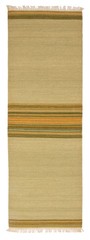 Vintage Hand Woven Turkish Carpet 2’2″ x 6’7″ Traditional Wool Kilim Rug