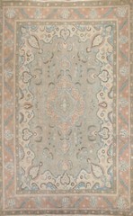 Overdyed Traditional Vintage Area Rug 8×11 Handmade Wool for Bedroom