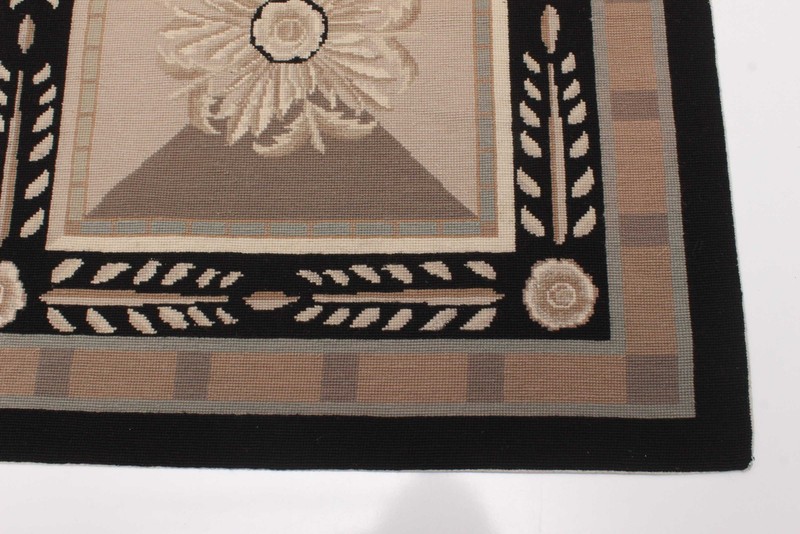 Vintage Hand Woven Area Rug 5'10" x 8'10" Traditional Wool Oriental Carpet gallery