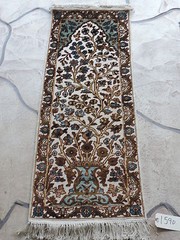2x4ft. Handmade Art Silk Shahin Tree of Life Runner