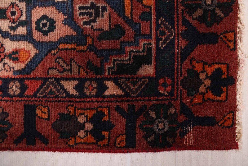 Vintage Traditional Hand-Knotted Area Rug 4'0" x 9'6" Oriental Wool Carpet gallery