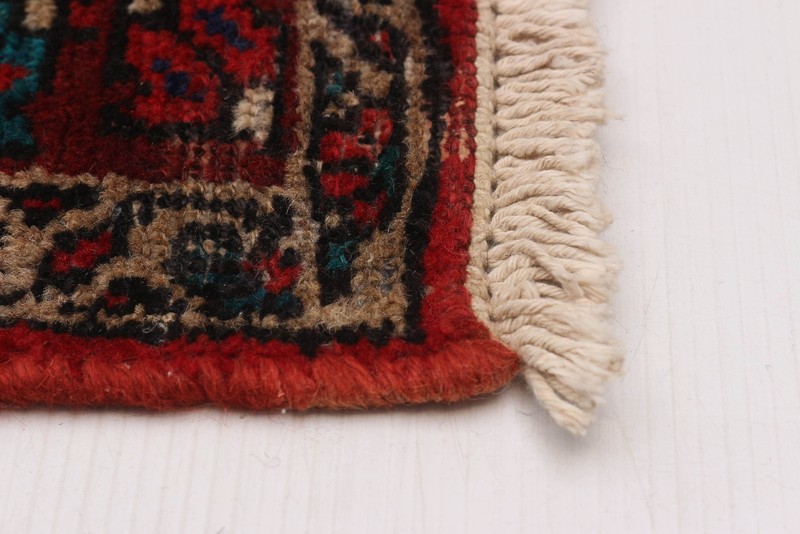 Vintage 4'3" x 7'0" Traditional Hand Knotted Vegetable Dye Wool Area Rug gallery