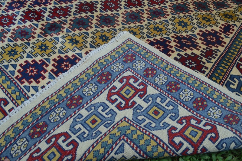 5 X 7 Ft COLLECTORS’ ITEM Stunning Boteh's Maresali Geometric Pattern Carpet gallery