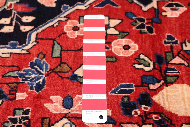 Vintage Hand-Knotted Area Rug 3'9" x 5'8" Traditional Oriental Wool Carpet gallery