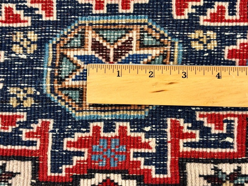 Vintage Ardebil Tribal Geometric Rug 2x4 Hand Knotted Wool Oriental Area Rug gallery