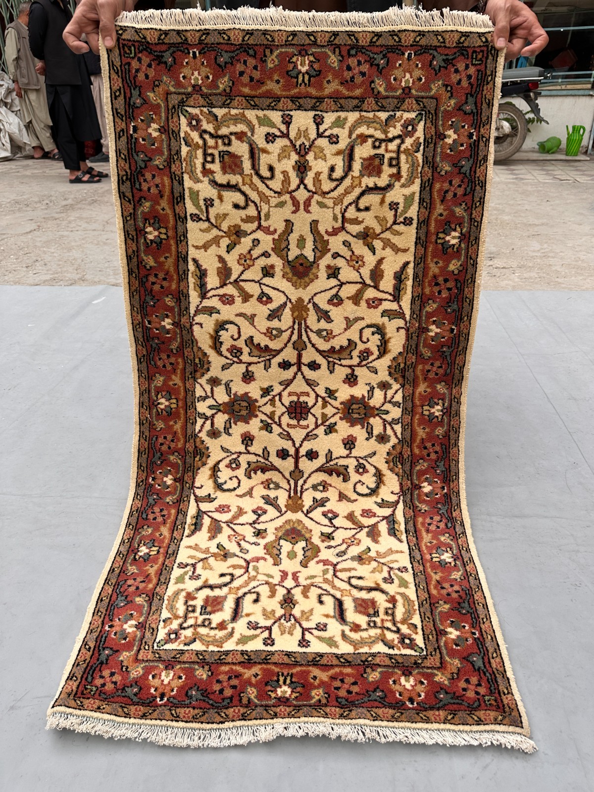 COLLECTORS' ITEM Vintage Super Fine Quality Kazak Carpet gallery