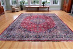 10 x 13 Durable S Antique Vintage Traditional Handmade Oriental Wool Area Rug