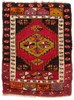 Antique Karaman Taskale Handwoven Rug 26x34” Anatolian Village Mini Rug ~80 Yrs gallery
