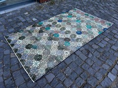Handmade Wool Rug, Bohemian Area Rug, Turkish Vintage Rug, Home Rug 3,9 x 6,7 ft