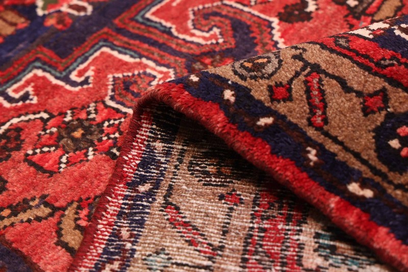3'3" x 9'8" Vintage Hand-knotted Runner Rug Traditional Oriental Wool Carpet gallery