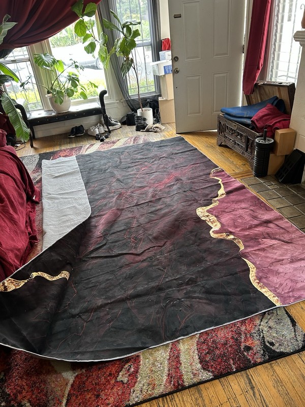 Modern Luxury Burgundy Rugs gallery