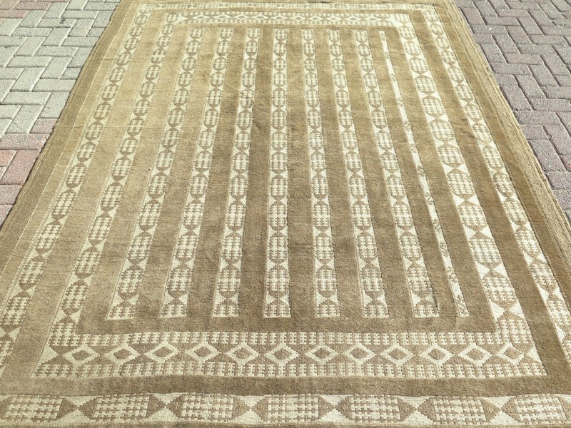 Vintage Turkish Rugs, Wool Rug, Area Rug, Floor Rug, Carpet Handmade Rug 79x106" gallery