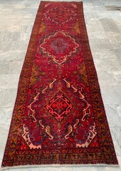 Vintage Anatolian Runner: Hand Knotted Wool Hallway Rug 4×13 ft
