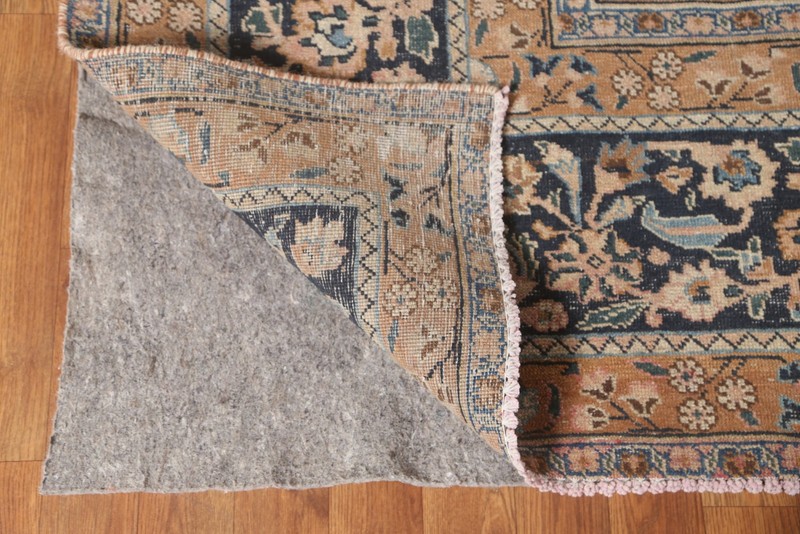 Vintage Living Room Area Rug 10x13 Pink Wool Hand-knotted Medallion Carpet gallery